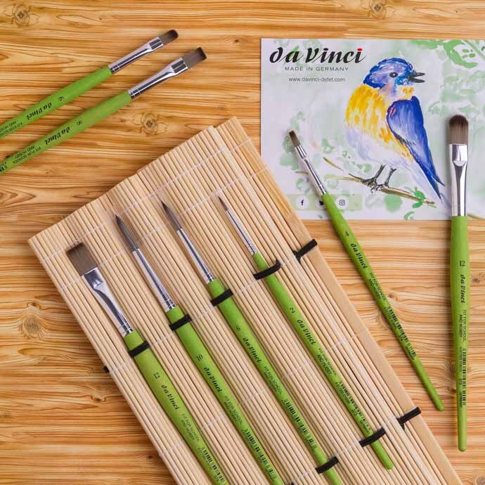 Bamboo Brush Mat - Large Image